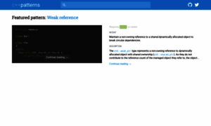 Cpppatterns.com thumbnail