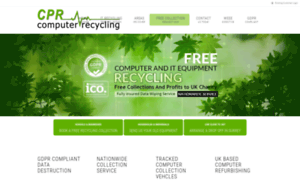 Cprcomputerrecycling.co.uk thumbnail