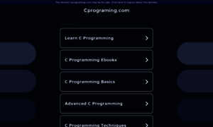 Cprograming.com thumbnail