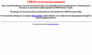 Cproxy.com thumbnail