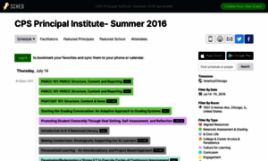 Cpsprincipalinstitutesummer2016.sched.com thumbnail