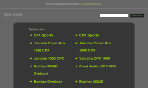 Cpx.com thumbnail