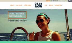 Crabislandboatrentals.com thumbnail
