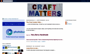 Craft-matters.blogspot.com thumbnail