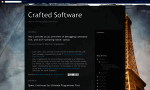 Crafted-software.blogspot.com thumbnail