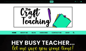 Craftofteaching.blogspot.com thumbnail