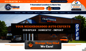 Craftsmanautocare.com thumbnail