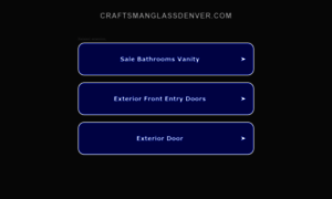 Craftsmanglassdenver.com thumbnail