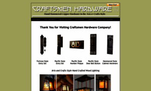 Craftsmenhardware.com thumbnail