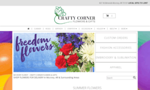 Craftycornerflowersandgifts.com thumbnail