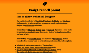 Craiggrannell.com thumbnail