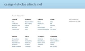 Craigs-list-classifieds.net thumbnail