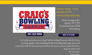 Craigsbowlingsupply.com thumbnail