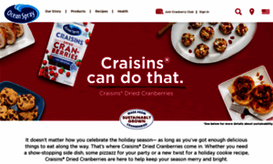 Craisins.com thumbnail