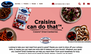 Craisinsrecipes.com thumbnail