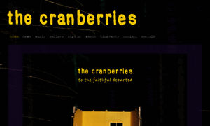 Cranberries.com thumbnail