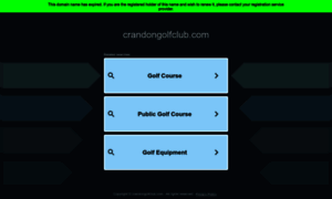 Crandongolfclub.com thumbnail