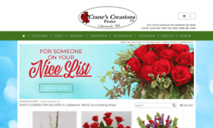 Cranescreationsflorist.com thumbnail