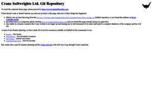 Cranesoftwrights.github.io thumbnail