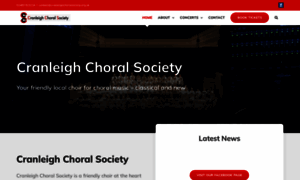 Cranleighchoralsociety.org.uk thumbnail