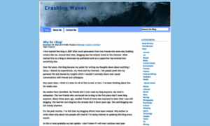 Crashingwaves.wordpress.com thumbnail