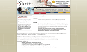 Crata.ucf.edu thumbnail