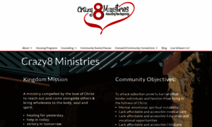 Crazy8ministries.com thumbnail