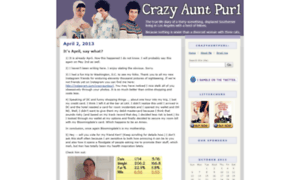Crazyauntpurl.com thumbnail