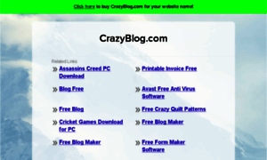 Crazyblog.com thumbnail