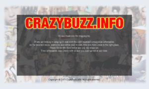 Crazybuzz.info thumbnail