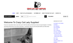 Crazycatladysupplies.com thumbnail