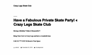 Crazylegsskateclub.com thumbnail