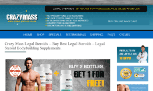 Crazymasslegalsteroids.com thumbnail