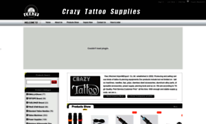 Crazytattoo-supplies.com thumbnail
