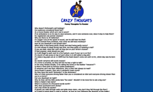 Crazythoughts.com thumbnail