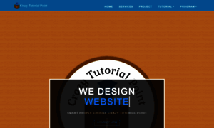 Crazytutorialpoint.com thumbnail