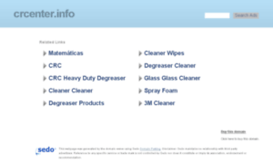 Crcenter.info thumbnail