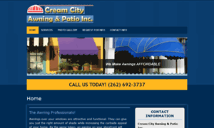 Creamcityawning.com thumbnail