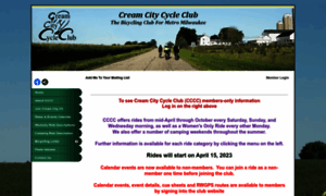 Creamcitycycleclub.com thumbnail