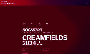 Creamfields.com thumbnail