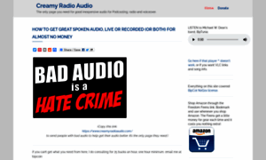 Creamyradioaudio.com thumbnail