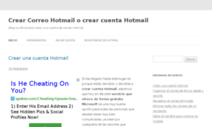 Crearcuentahotmail.info thumbnail