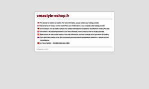 Creastyle-eshop.fr thumbnail