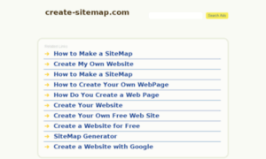 Create-sitemap.com thumbnail