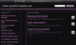 Create-yourfirst-website.com thumbnail