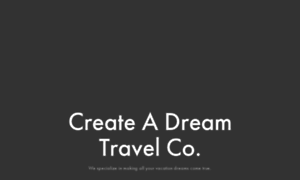 Createadreamtravel.com thumbnail