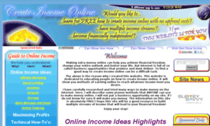 Createincome.info thumbnail