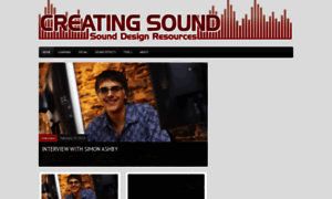 Creatingsound.com thumbnail