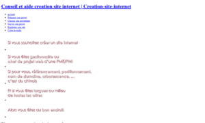 Creation-site-internet.fr thumbnail