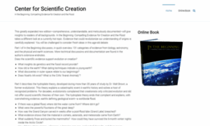 Creationscience.com thumbnail